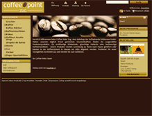 Tablet Screenshot of coffeepoint.ch
